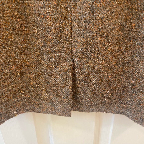 Ann Taylor Loft Orange Tweed Dress - Picture 3 of 5